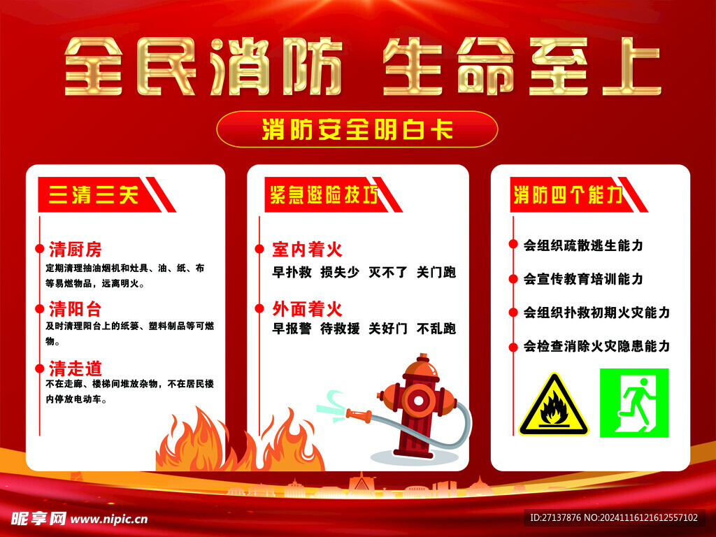 全民消防  生命至上