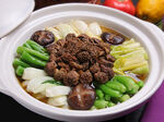 鸡汤烩鲜杂菌