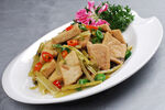 浆水菜炒老豆腐