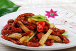 菌香炒牛柳