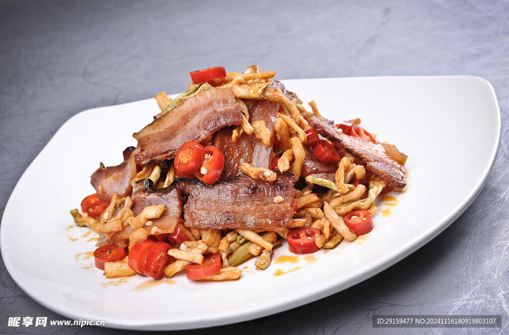 萝卜干炒腊肉