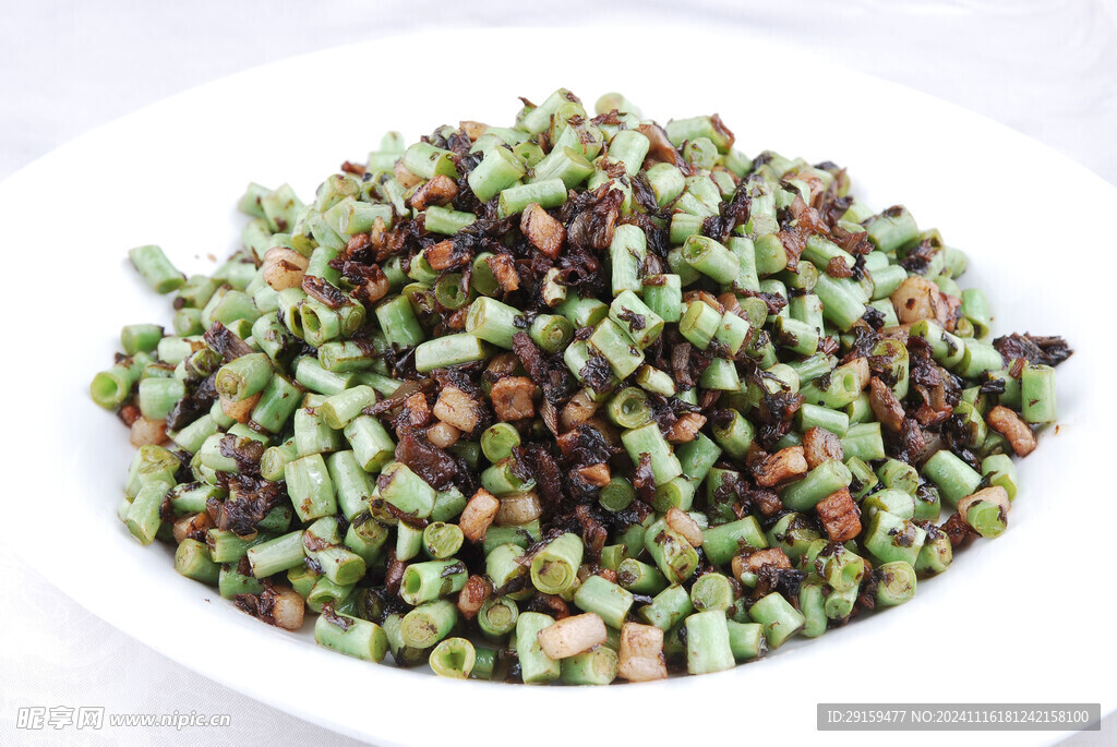 梅菜炒豆角