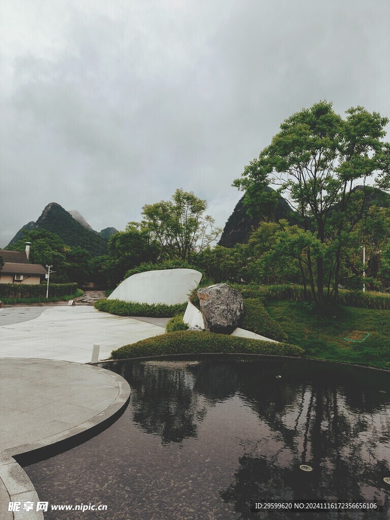 公园景色 