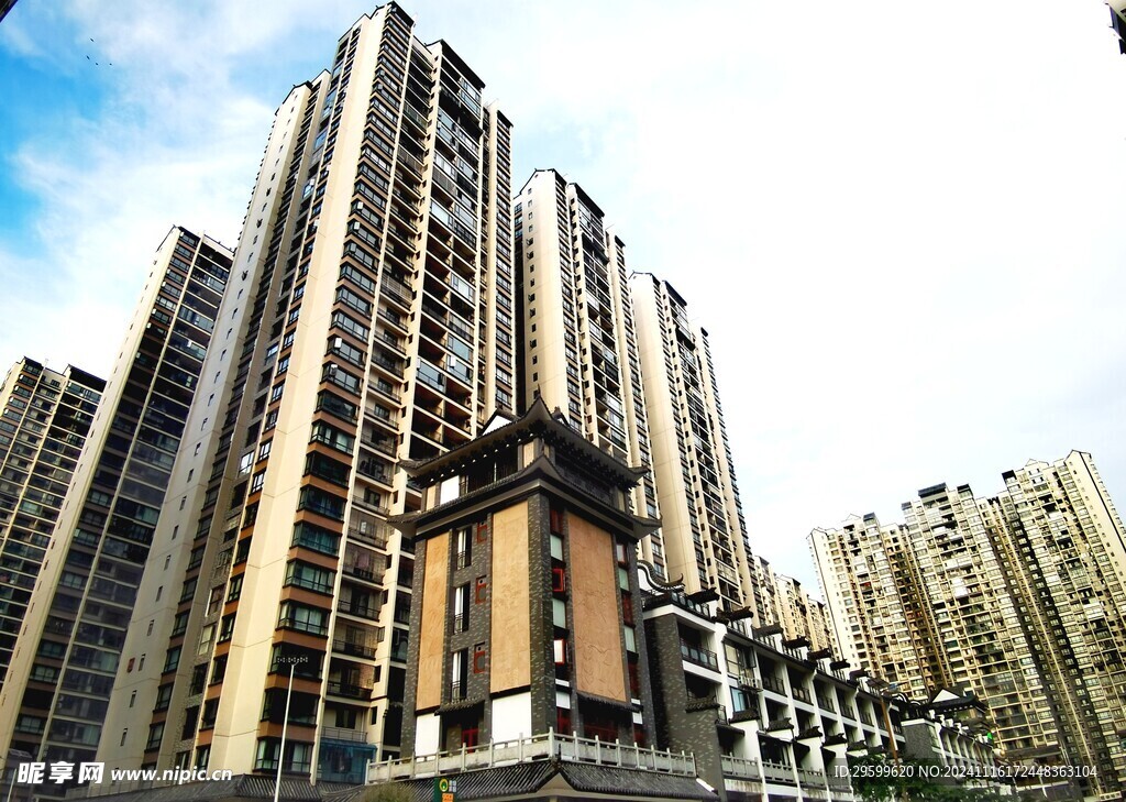   小区 住宅 