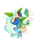 春茶插画