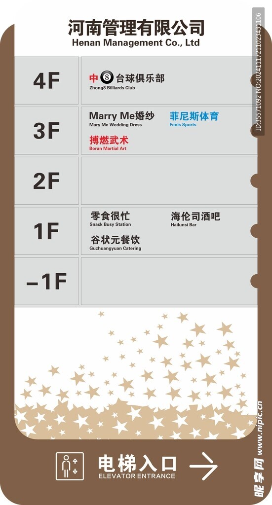 电梯楼层索引