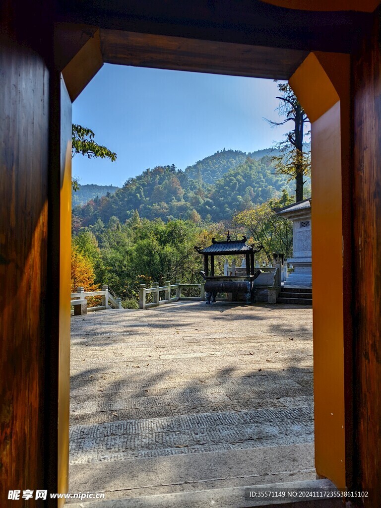 不二法门 古朴院子 小门 庙门