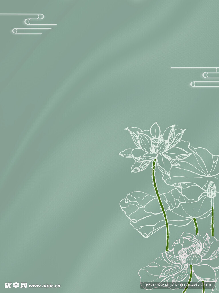  荷花背景