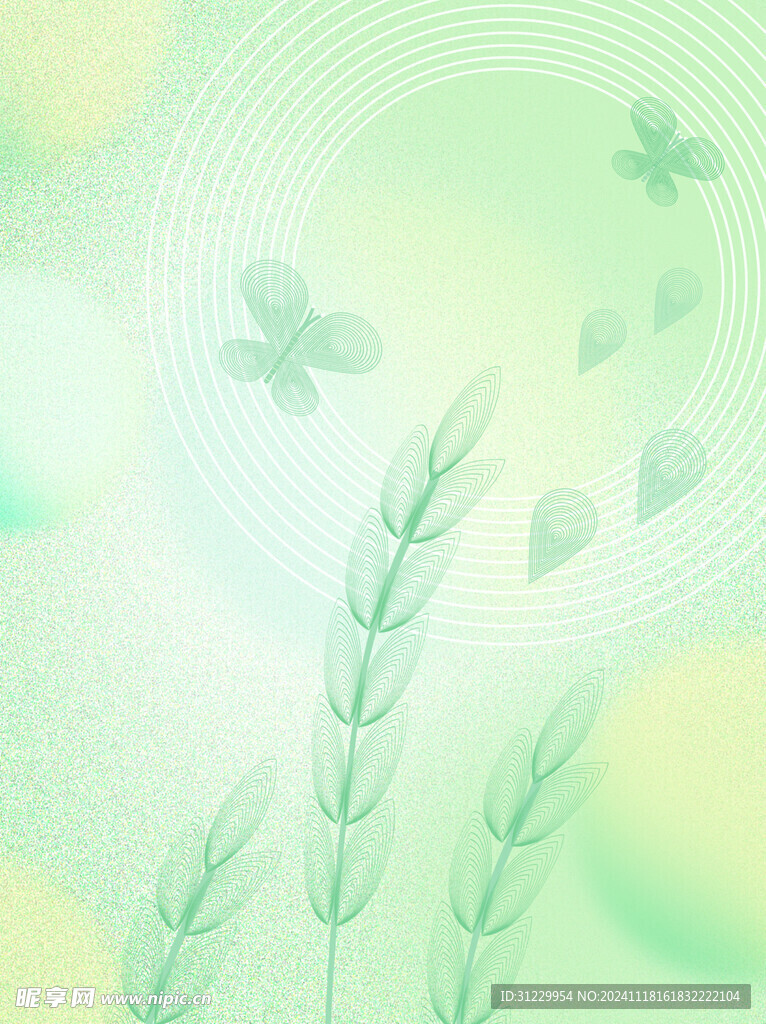  春季背景 