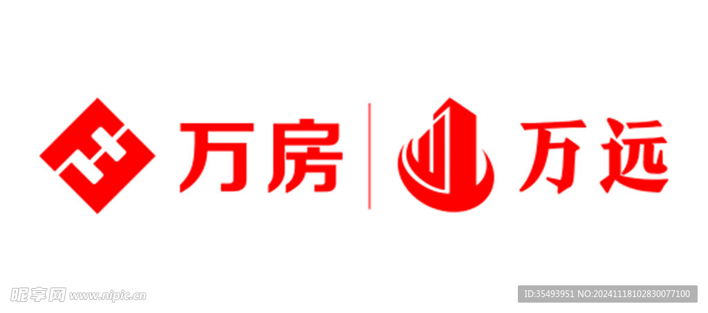 万房万远房产LOGO