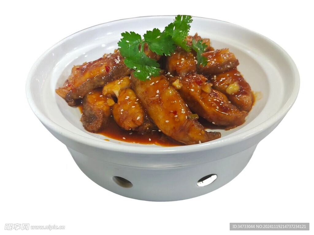 红烧鲽鱼段