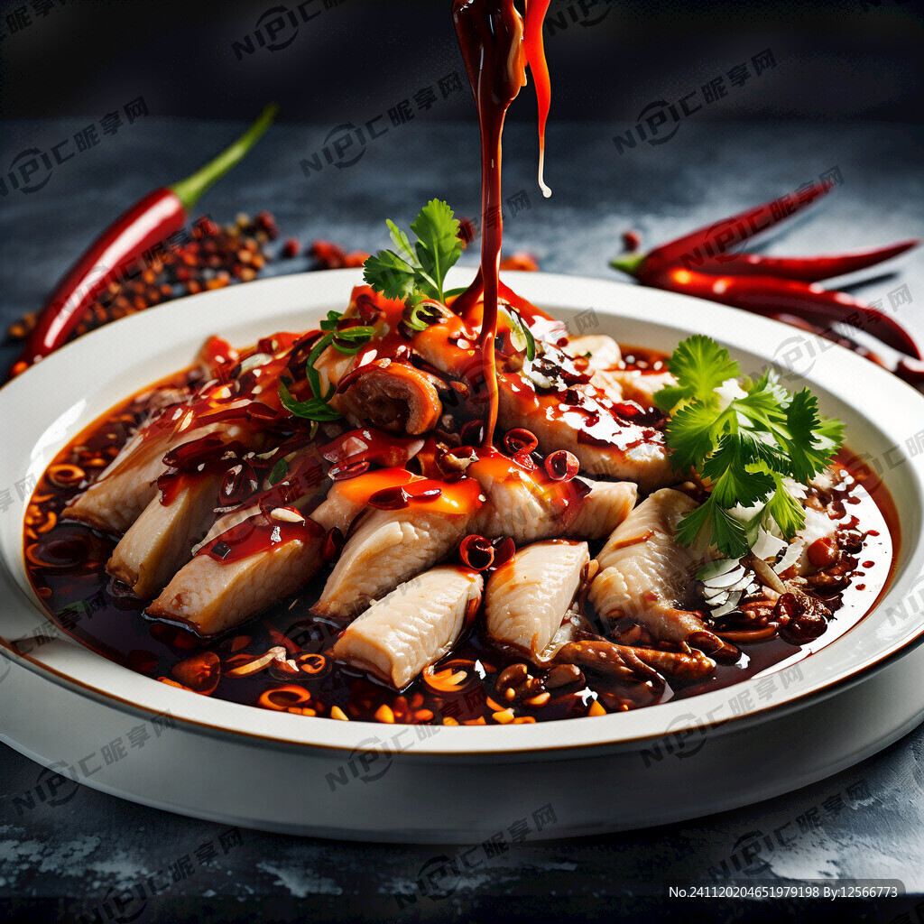 红油 麻辣 花椒 少量白斩鸡