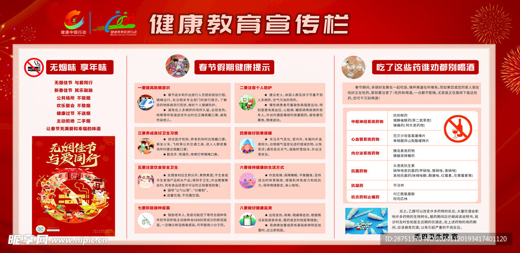 健康教育宣传栏