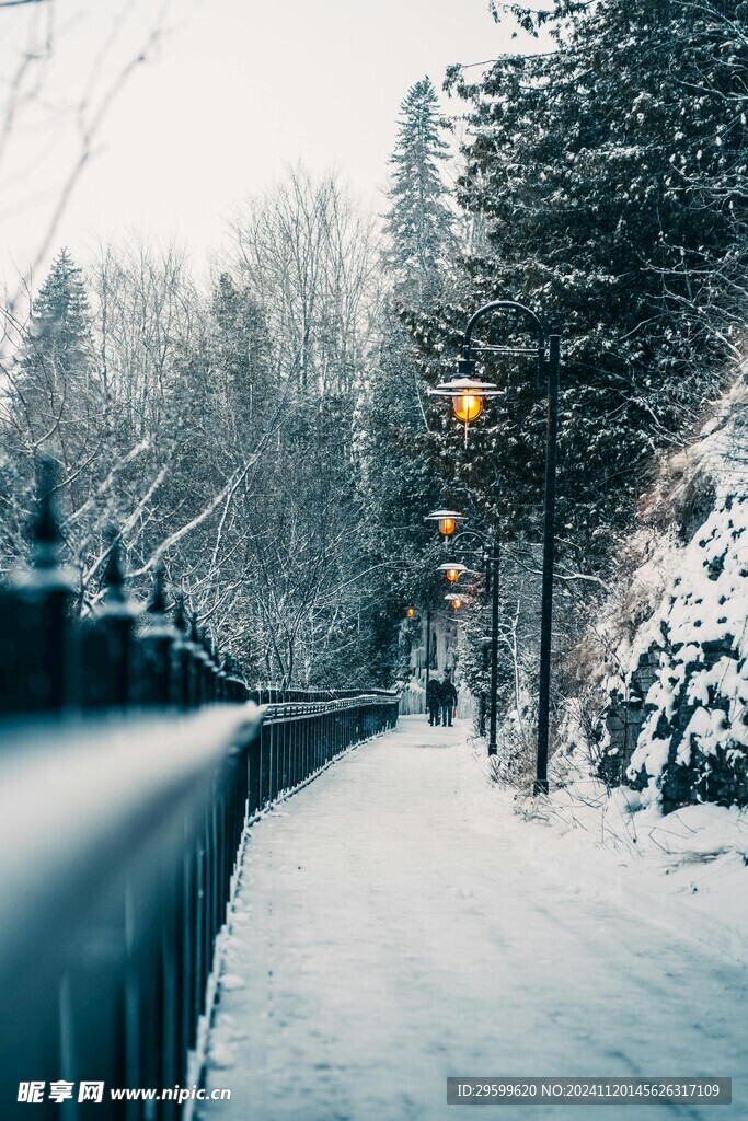 雪山 
