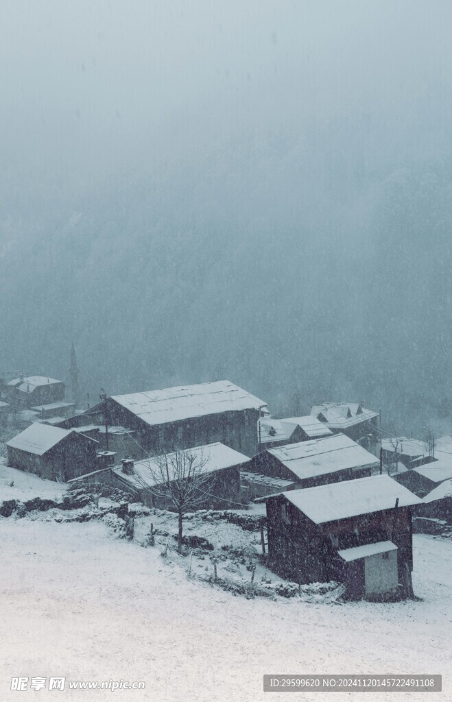 雪山  