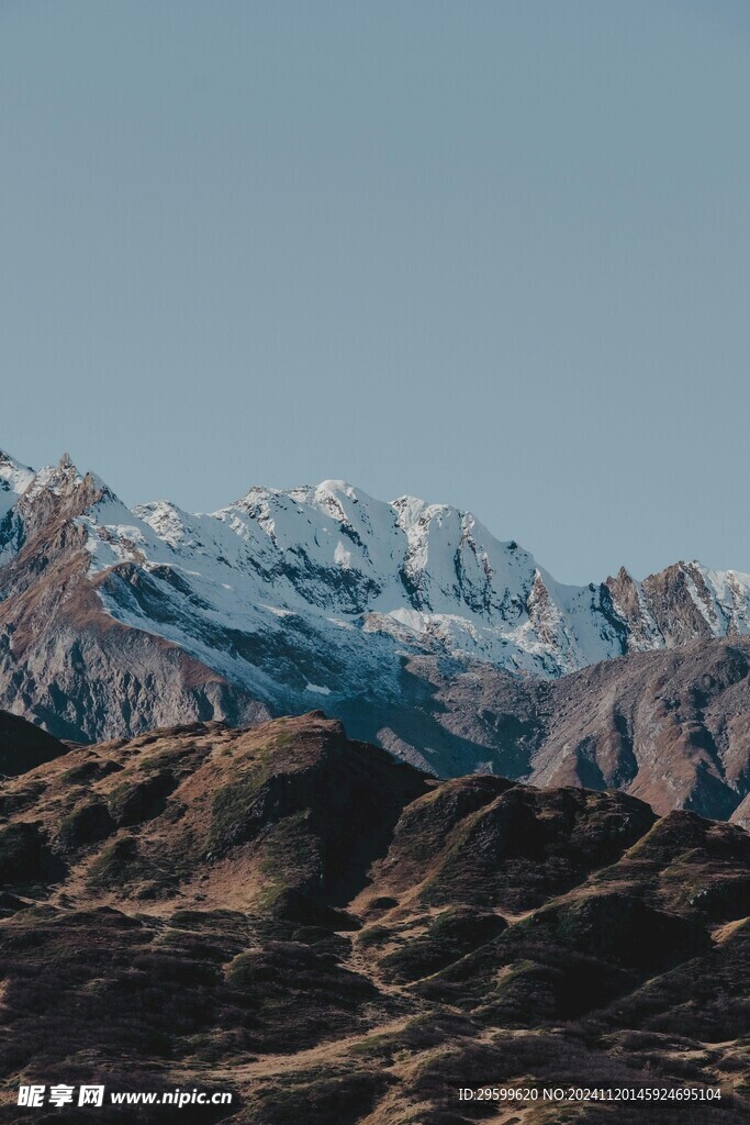 雪山  