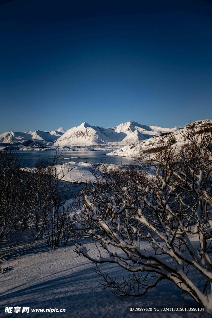 雪山  