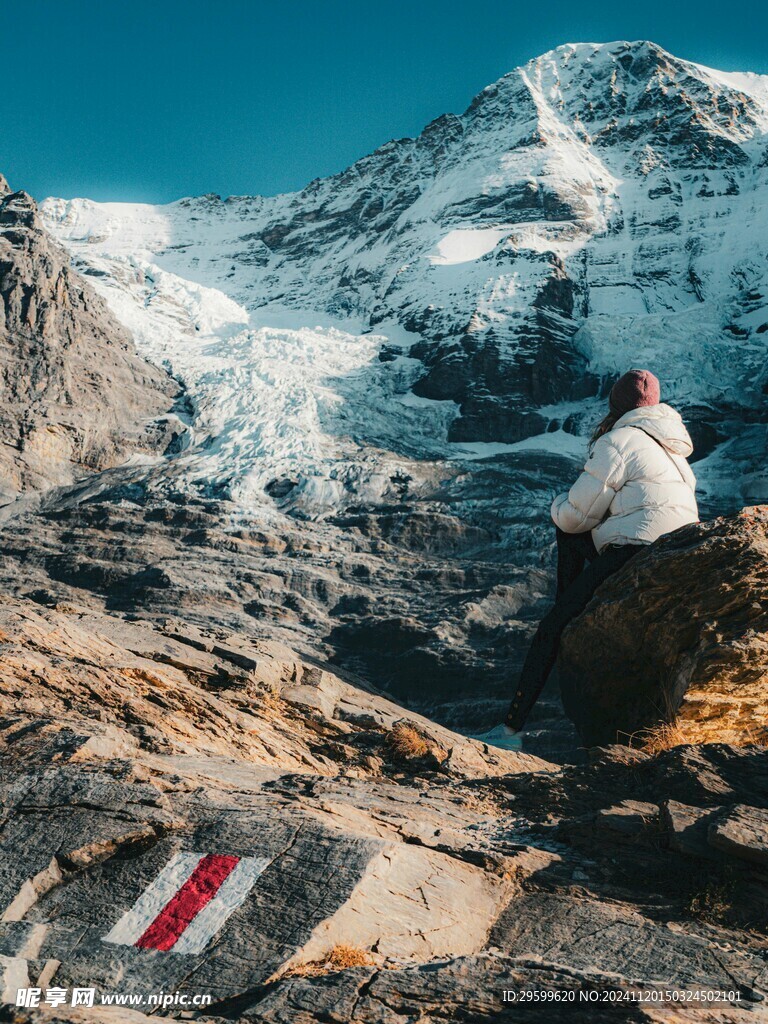 雪山 