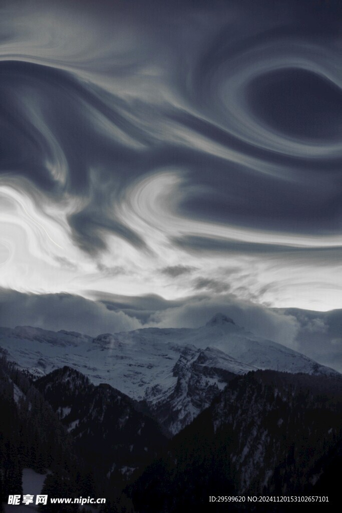 雪山 