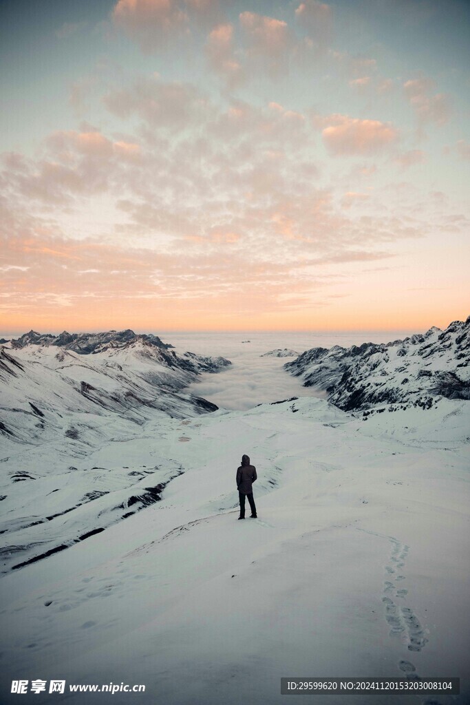 雪山 