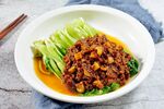豆瓣酱配时蔬