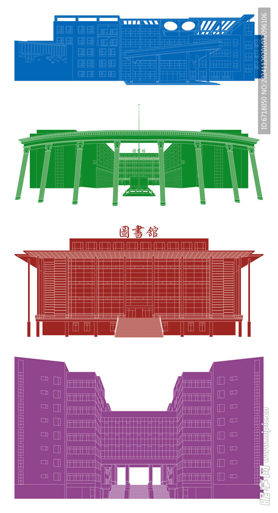 建筑线稿