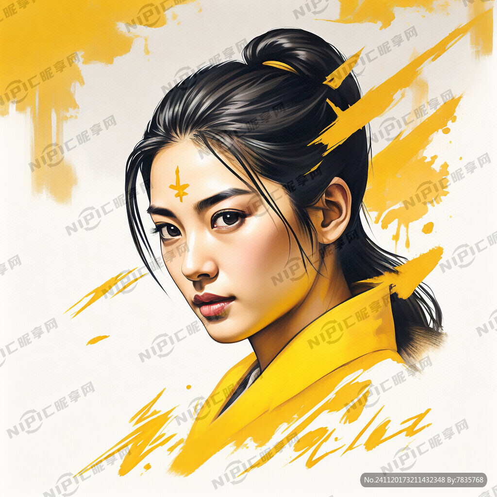 生成黄色艺术字 学有榜样