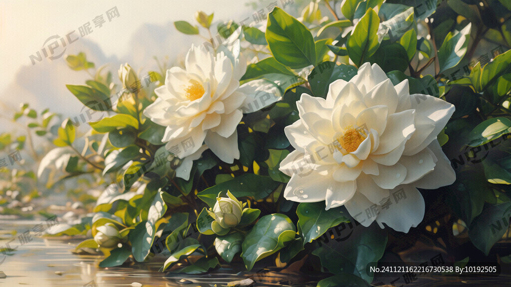 栀子花