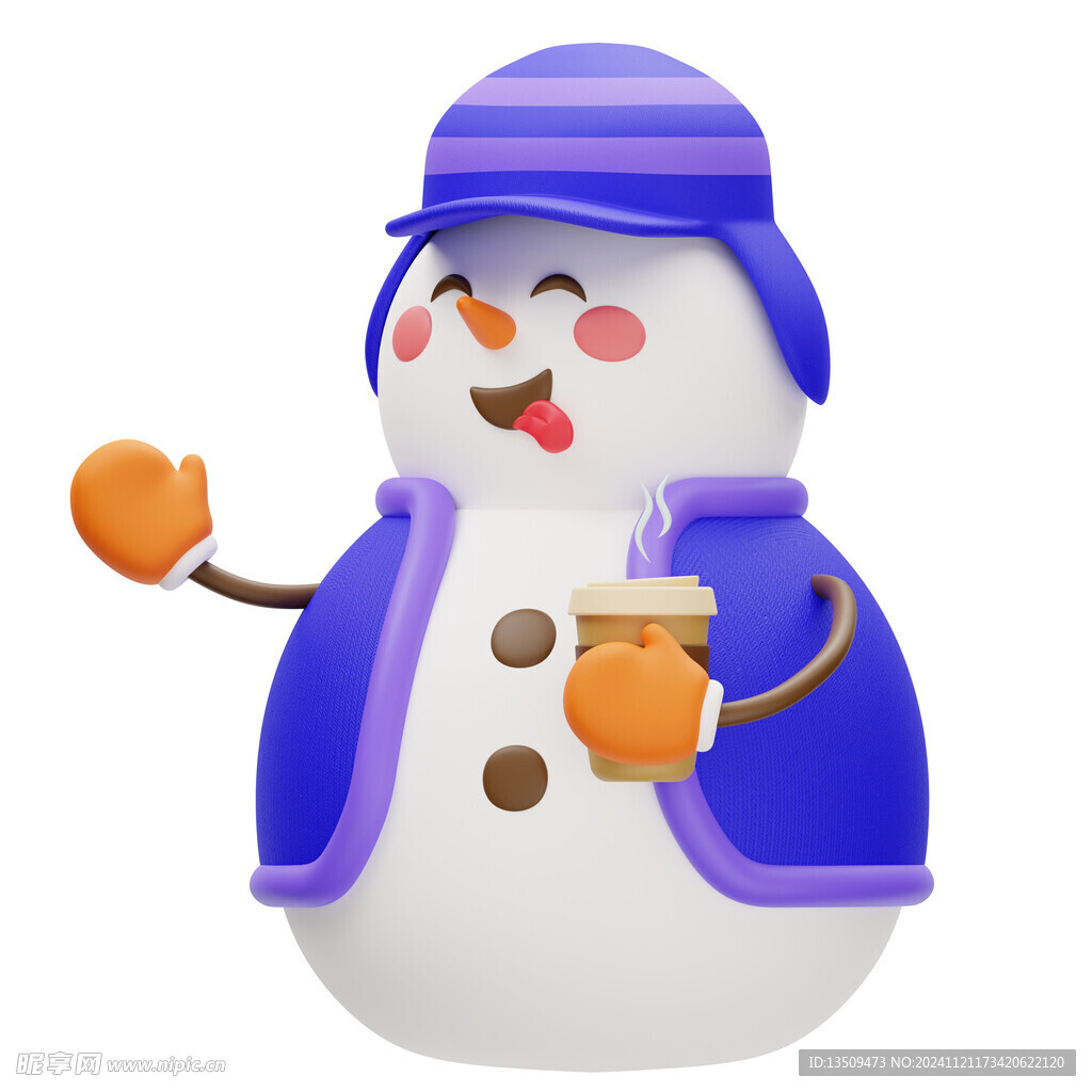 卡通雪人