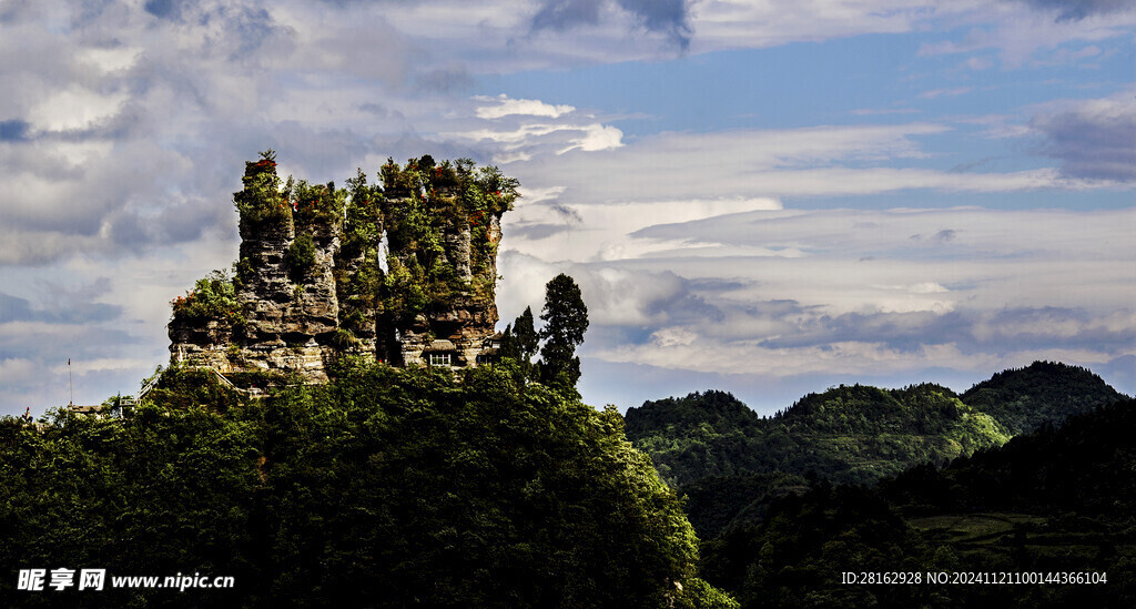 务川黄都七柱山