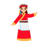 民族人物手绘 