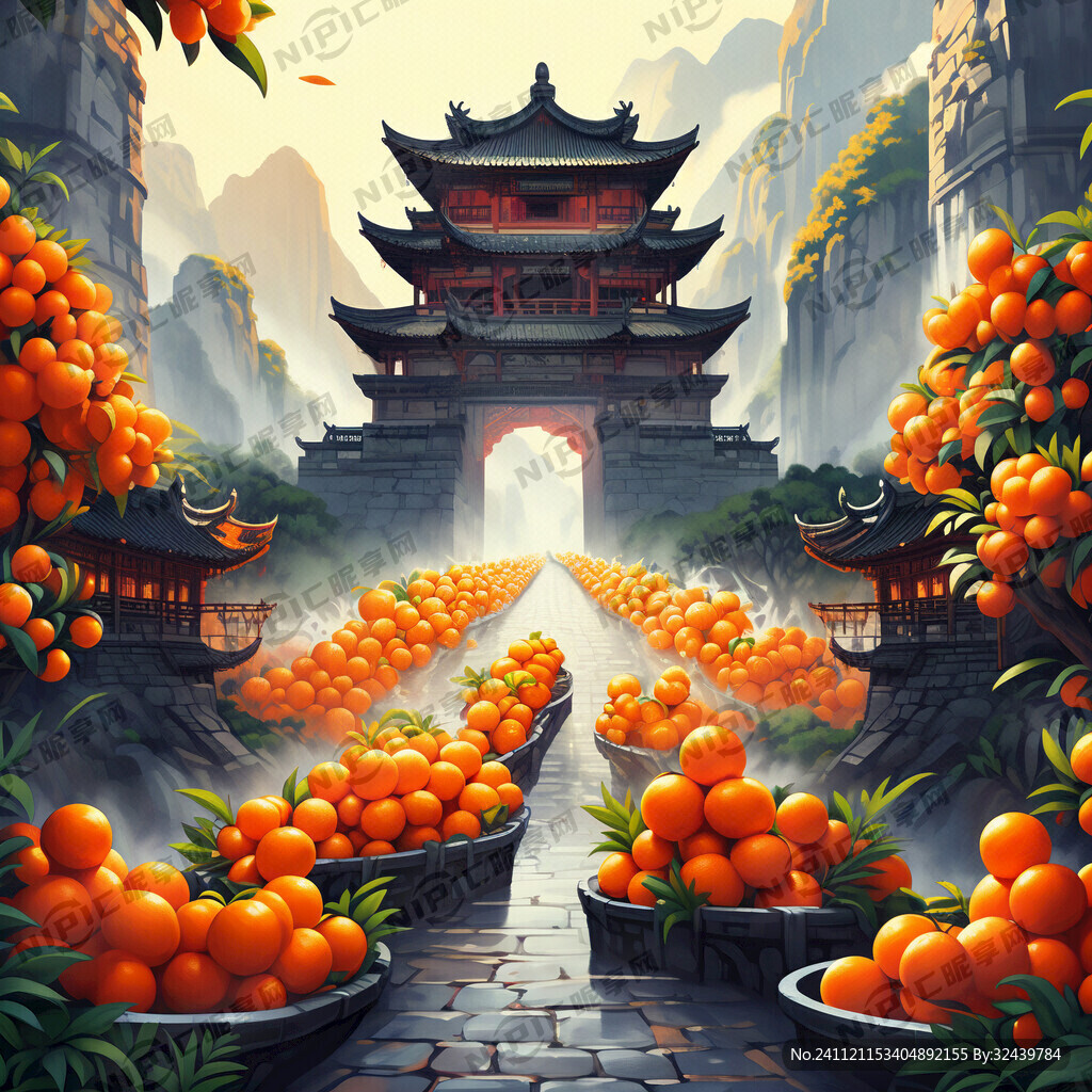 夔门白帝城脐橙组合
