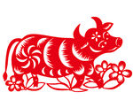 牛剪纸