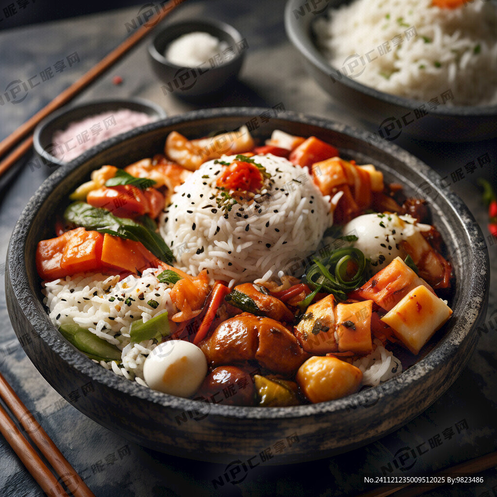 石锅泰式打抛饭