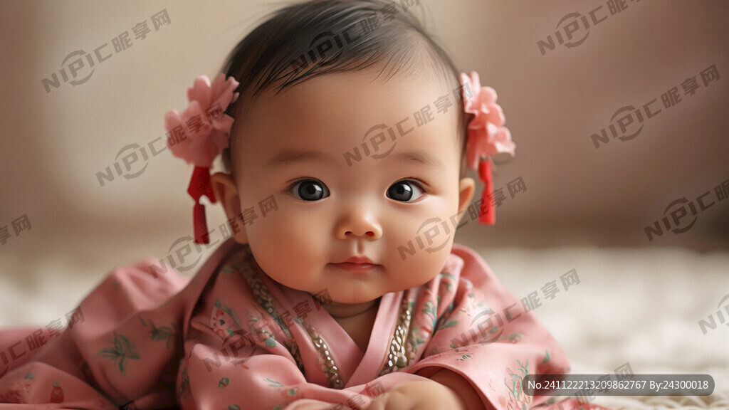 可爱的婴儿