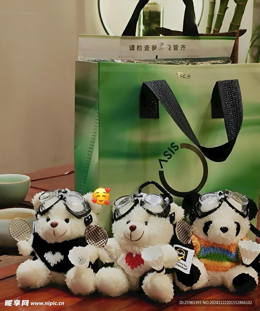 小熊挂件