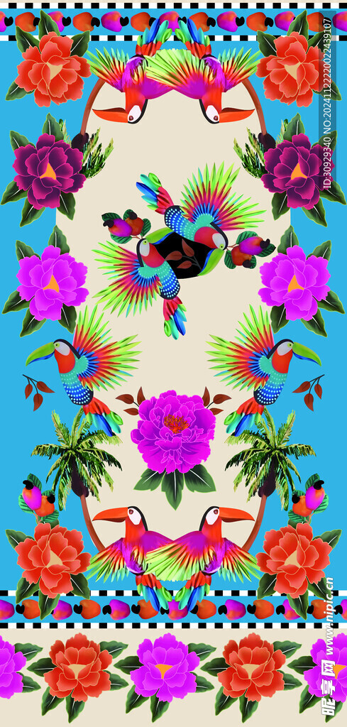 定位花