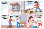 急救常识插画