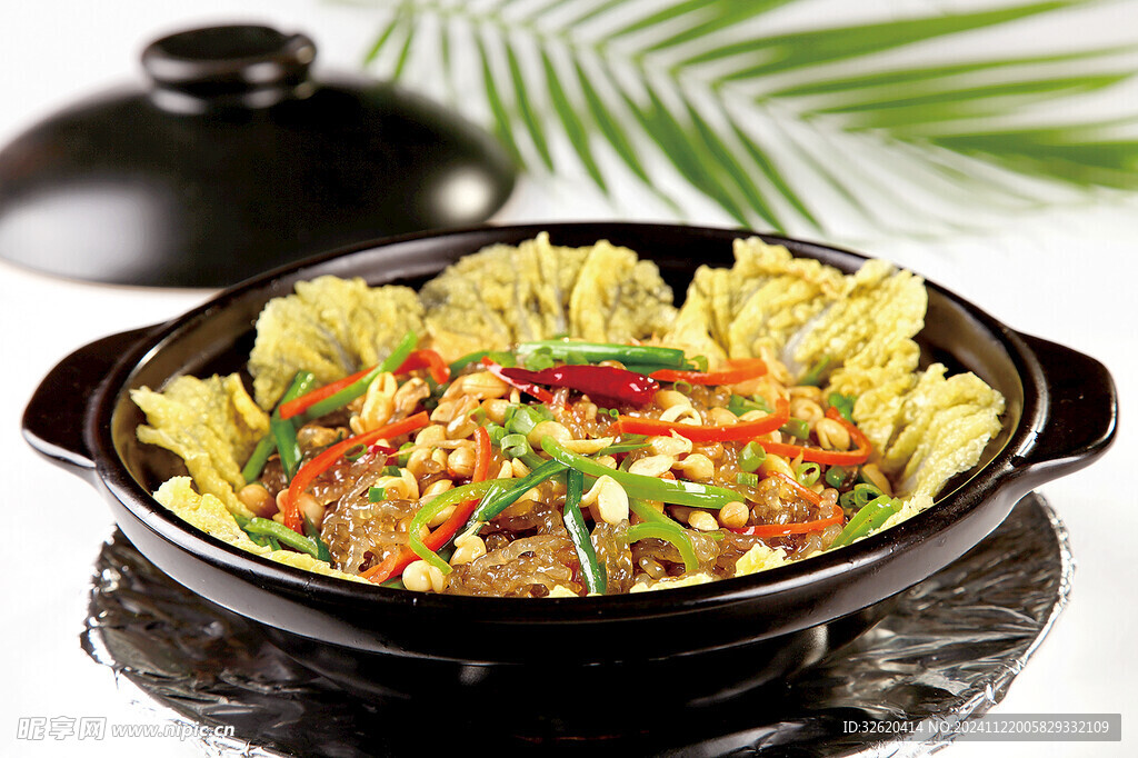 豆芽粉条煲