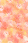 晕染花朵