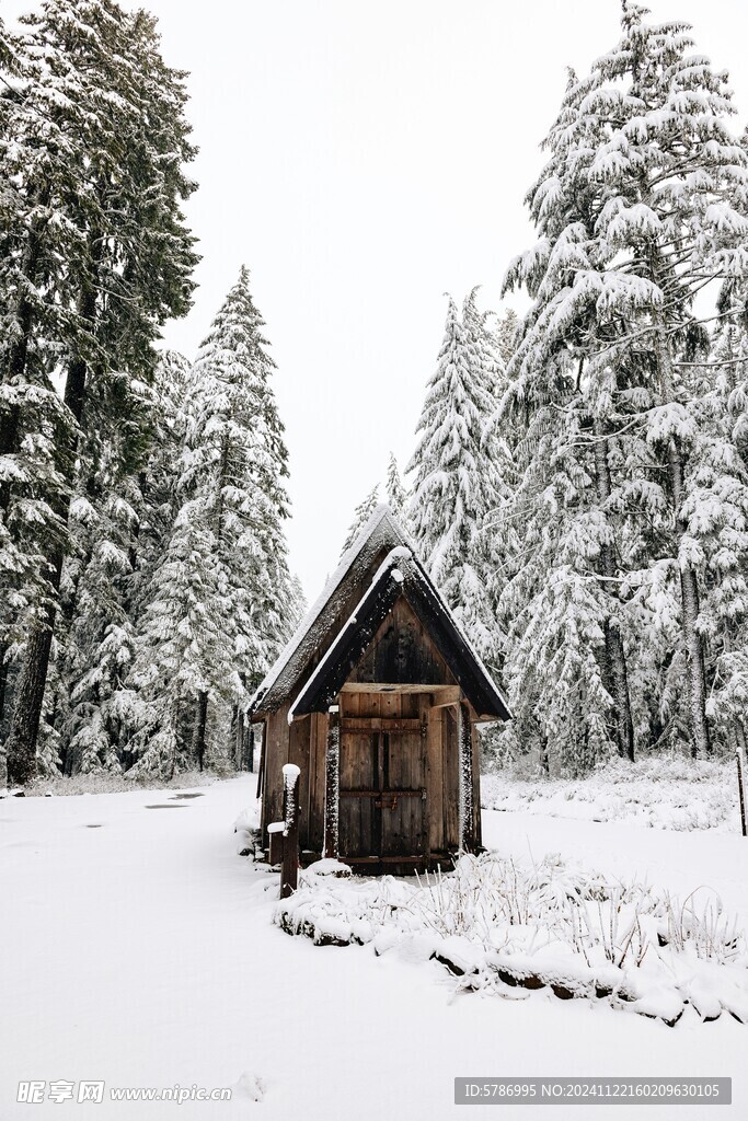 雪中小屋