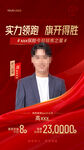 个人销售喜报