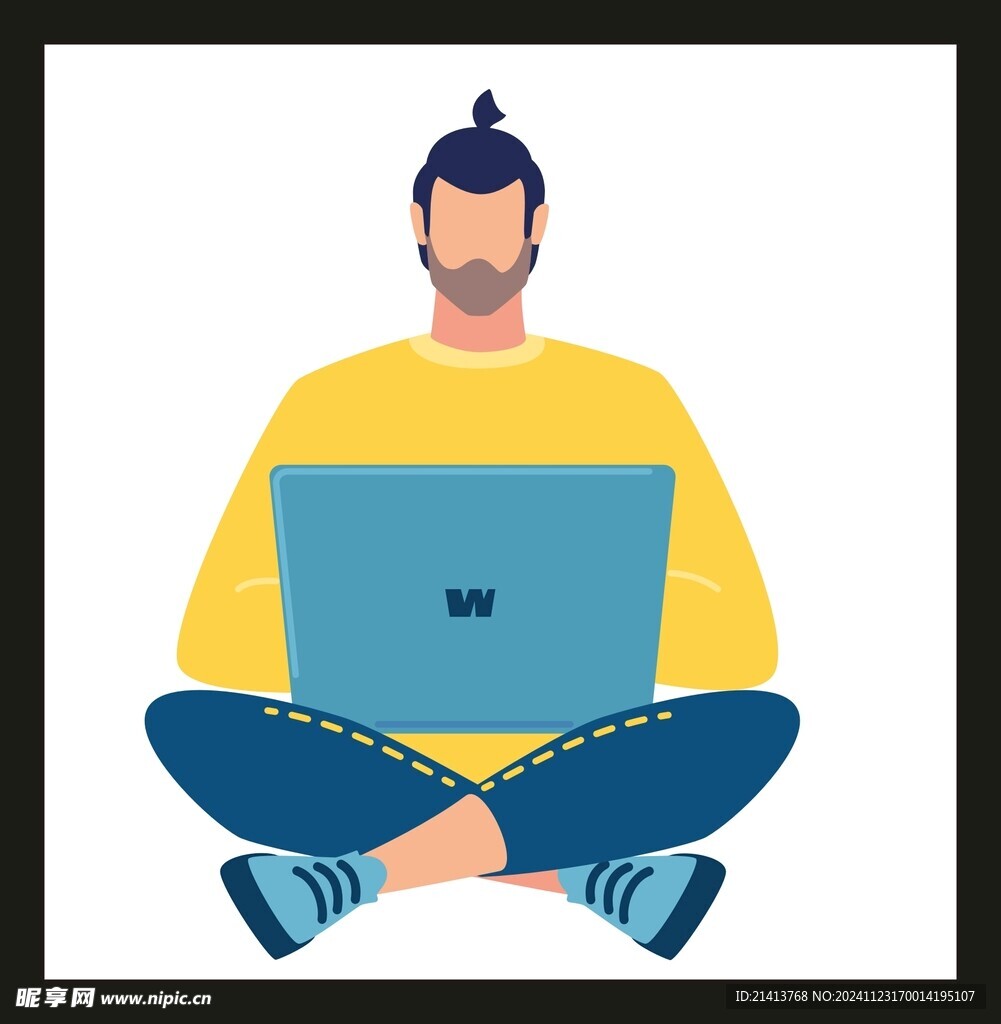 手绘商务人物