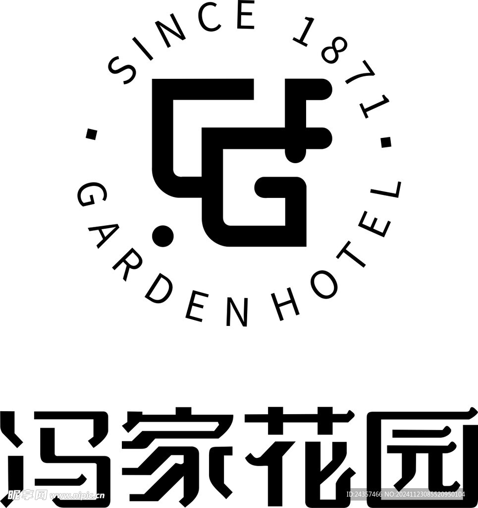 冯家花园logo