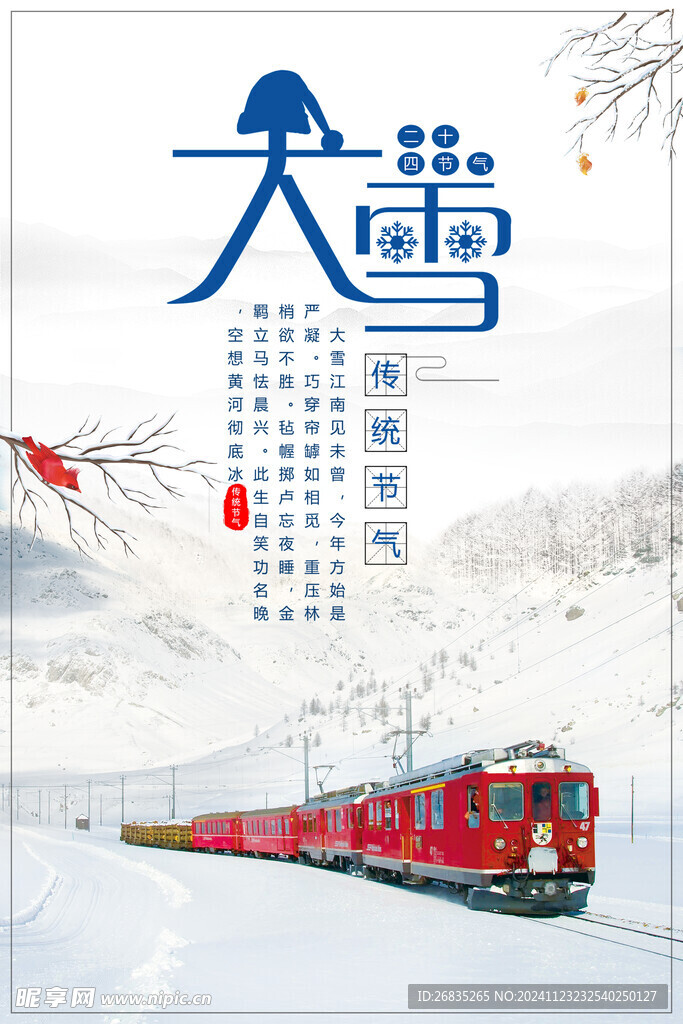 大雪海报