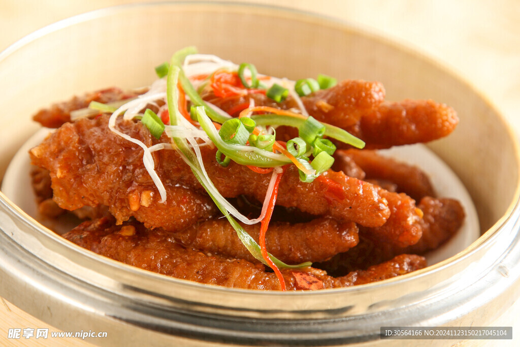 麻辣鸡爪美食