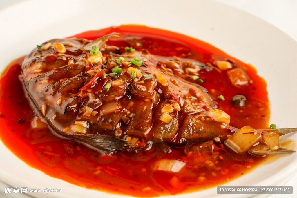 麻辣鱼片美食