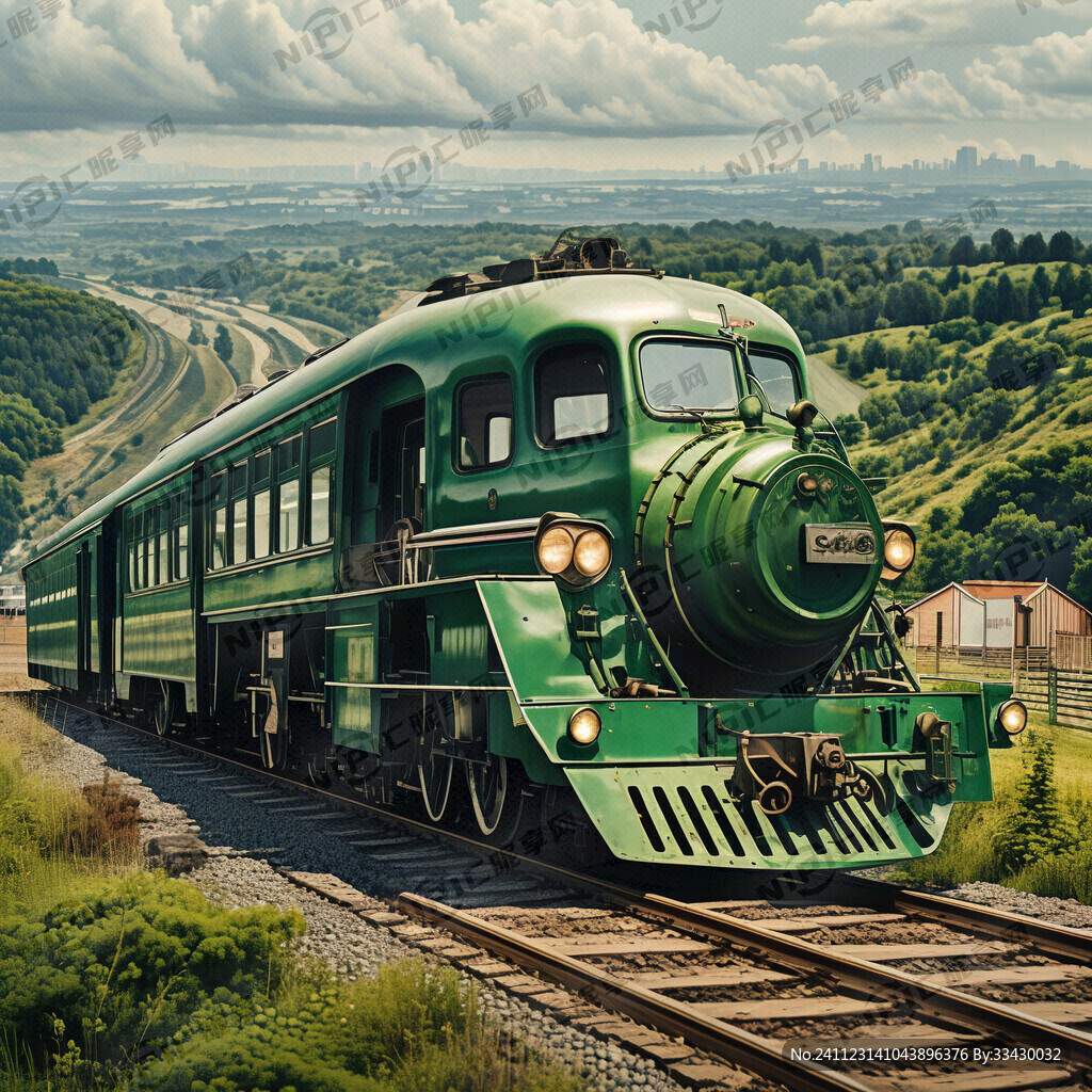 绿皮火车交通工具