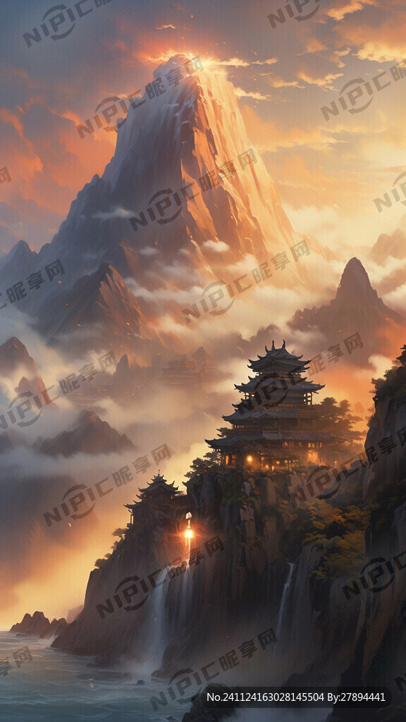 日照金山