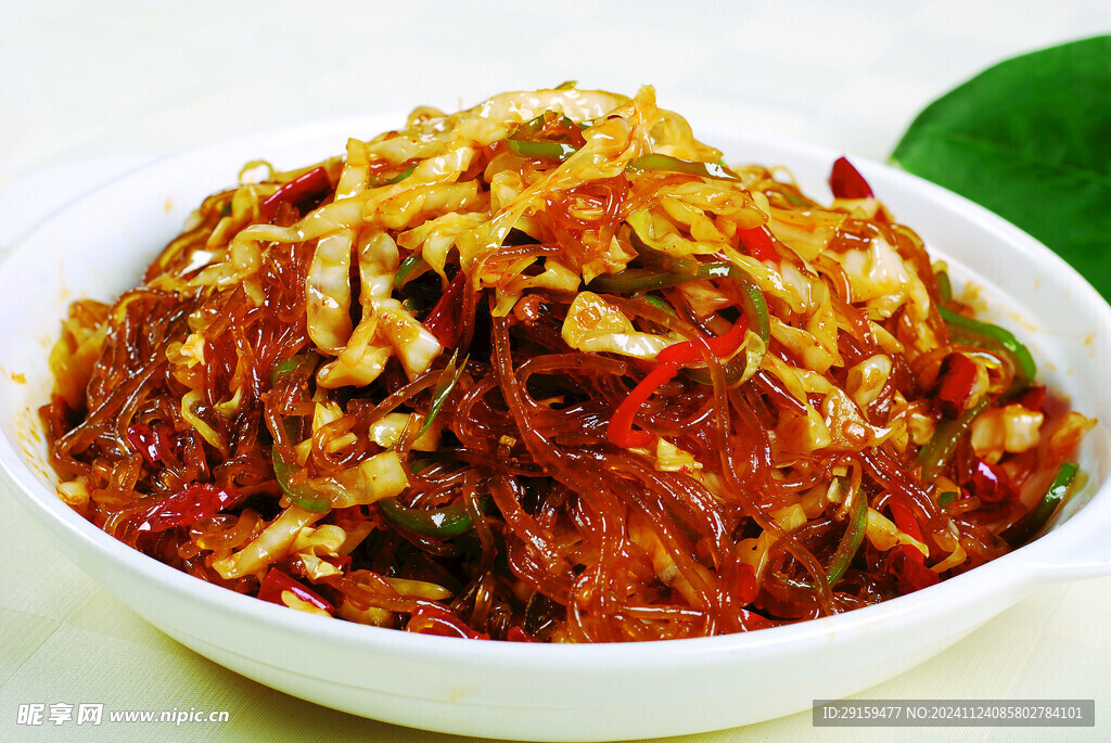 泡菜炒粉条
